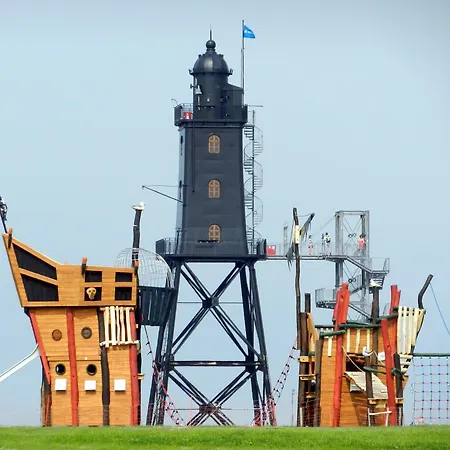 Dat Stuerboord - Nordseeblick, Pool & Sauna Dorumer Neufeld