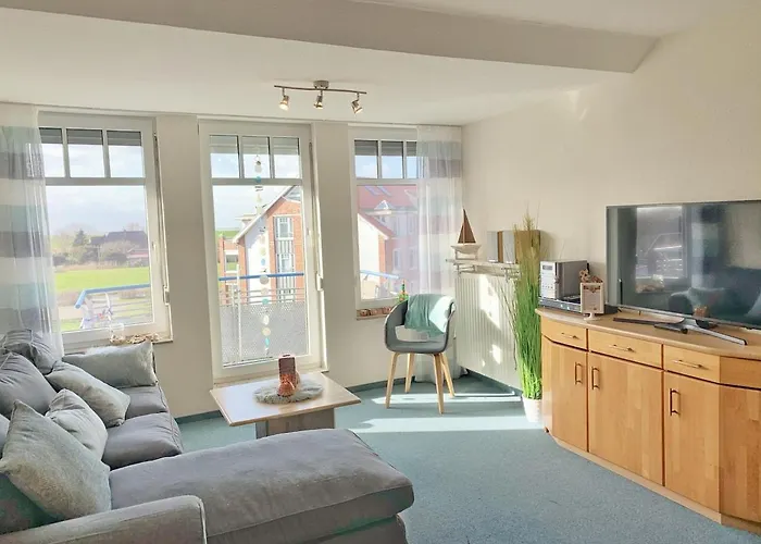 Stuerboord - Nordseeblick, Pool & Sauna شقة دورم نيوفيلد